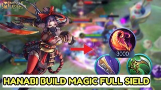 Ketika Hanabi Pake Build Magic Blood Wings❗Full Sield Anti CC ❌ MLBB