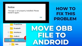 PAANO MAG-INSTALL NG OBB FILE SA ANDROID