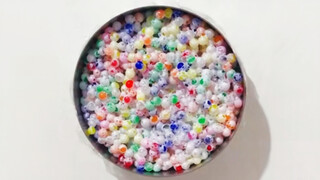 ASMR of Slime and Orbeez combined together