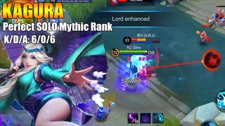 Perfect SOLO Mythic Rank Kagura Gameplay | Road to top1 global Squad Season15