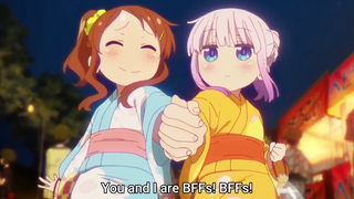 Kanna และ Saikawa Cute Festival Moment