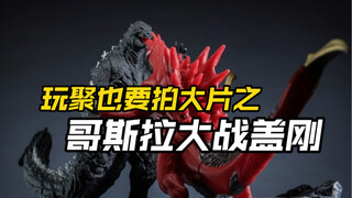 用相机给俺滴哥斯拉和盖刚拍组大片