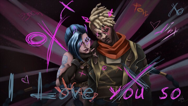 Ekko x Jinx // I love you so