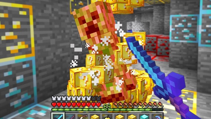 [Minecraft] Các sinh vật sẽ rơi ra khối May mắn!