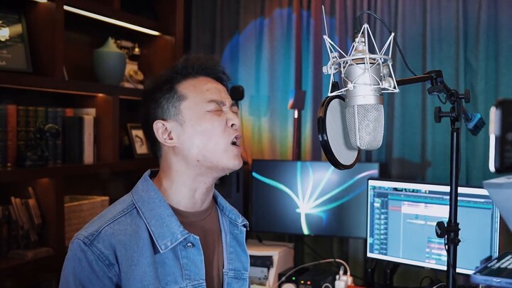 Textbook singing Zeng Yiming's "The Lonely Warrior" reset version