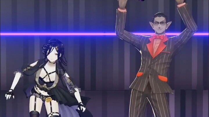 Cùng với Guili-chan ứng biến nhảy một đoạn "STAY TONIGHT" [NIJISANJI/Vương quốc Đêm]