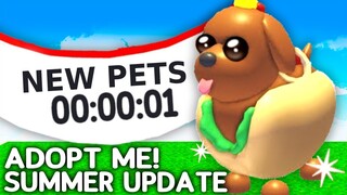 ALL Adopt Me SUMMER Pets! Update Release Date