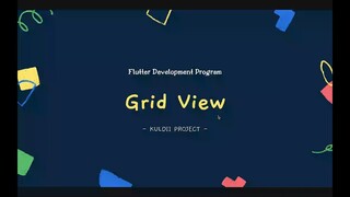 FLUTTER 19 Grid View (Tutorial Flutter Bahasa Indonesia)