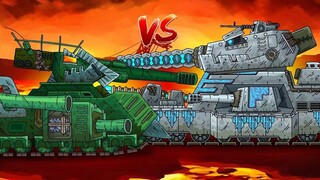 【坦克动画】瑞典怪物 VS 堕天使怪物