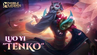 LUO YI New Skin | Tenko | Mobile Legends: Bang Bang