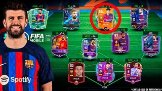 Uso Todas las cartas de GERARD PIQUÉ en FIFA MOBILE