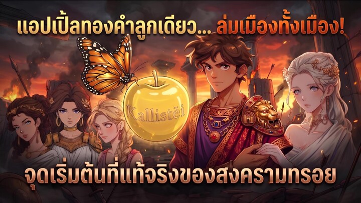 ย้อนรอยต้นตอสงครามทรอย...กับแอปเปิ้ลทองคำลูกเดียว