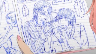 画了同班辣妹的百合本子被发现之后……