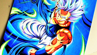 วาด Gogeta-ULTRA INSTINCT ดราก้อนบอล ซูเปอร์
