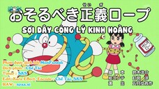 Doraemon Tập 606 : Sợi Dây Công Lý Kinh Hoàng & Ngôi Trường Vận Động Bắt Buộc