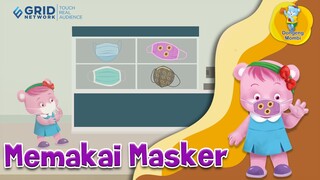 Dongeng Bahasa Indonesia – Memakai Masker – Kartun Anak