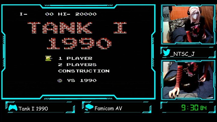 Tank I 1990 Speedrun 8:54