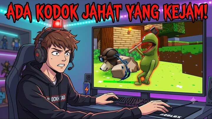KABUR!!! ADA KODOK JAHAT YANG KEJAM!