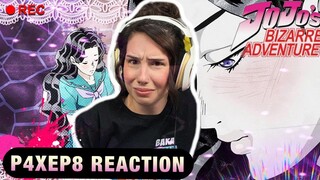 CRAZY LOVER | JJBA Diamond Is Unbreakable Episode 8 | REACTION