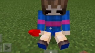 [Game]New Frisk and Chara Mod|"Minecraft"