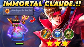 ASTRO CLAUDE.!! FULL BAR SHIELD.!! MAGIC CHESS MOBILE LEGENDS