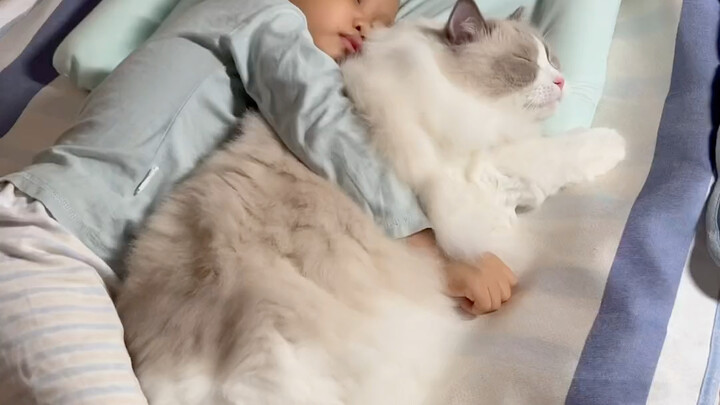 Some kids and cats just grow up while they’re sleeping.