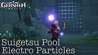 Suigetsu Pool Collect 10 Electro Particles Challenge | Genshin Impact