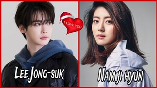 Lee jong suk & nam ji hyun || drama real life partner in 2023