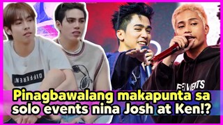 MABIGAT NA RASON kung bakit di dumadalo sina Stell at Justin sa solo events nina Josh at Ken!