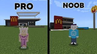 Aku & @AKUDAP  Lomba Membuat Restorant Mcdonald Di Minecraft! PEMBELI NYA BABI SEMUA! - Minecraft