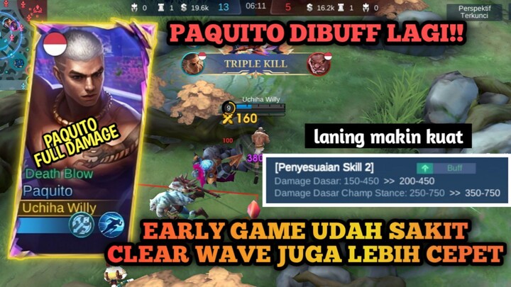 DIBUFF LAGI!! ERA PRIME PAQUITO IS BACK KAH?? | HIGHLIGHT PAQUITO 17 KILL DI RANK