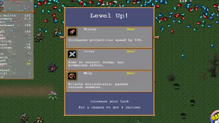 Vampire Survival - Sổ Nam Tào Và Nước Thánh Tạo Thành Vòng Tròn Tử Thần Trận Phá