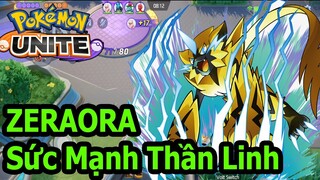 Pokemon Unite ZERAORA Sức Mạnh Thần Linh 1 Đấm Ăn 1 Mạng Quá Khỏe 5 VS 5 Như Liên Quân Top Game