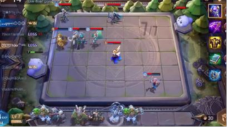 Cách Đánh Không Có Thương Trong Đội Hình Cờ Liên Quân_ Nguyên Tố+Hắc Ám _ Cờ Thủ