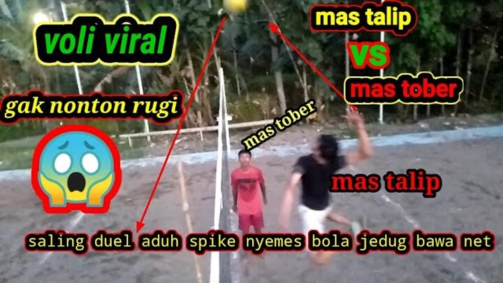 prank rivan pura pura gak bisa main voli mas talip dan lihat aksi main nya 😱 ❗rivan ngamuk