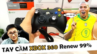 FIFA ONLINE 4: I Love Review Mở Hộp Tay Cầm Xbox 360 Có Dây Chính Hãng Renew 99%: Top Tay Cầm 500K
