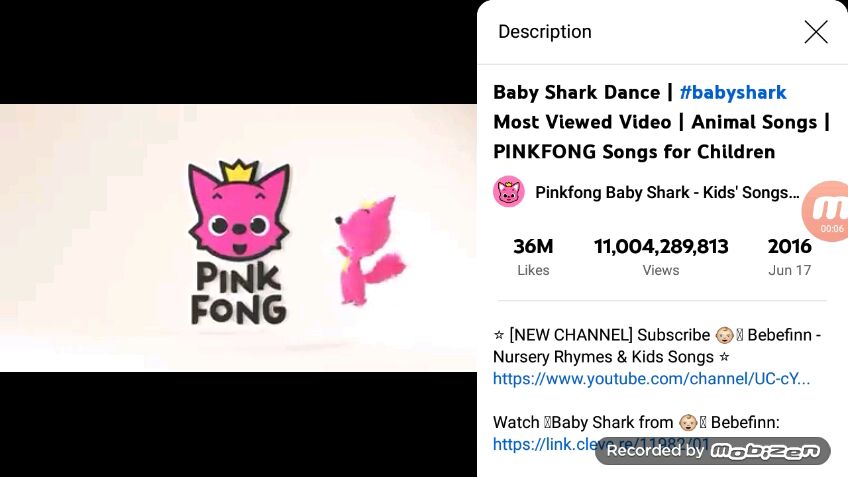 Baby Shark Dance | #babyshark Most Viewed Video | Animal Songs | PINKFONG  Songs for Children - Bilibili