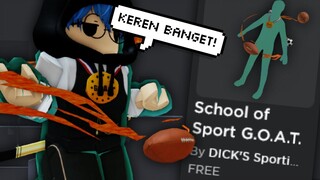 KEREN BANGET! ITEM GRATIS School of Sport G.O.A.T. Aura DAPETIN SEKARANG!