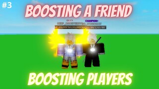 BOOSTING MY FRIEND (BOOSTING PLAYERS) | One Punch Man: Destiny