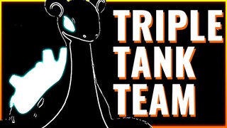 TRIPLE TANK TEAM IN GO BATTLE LEAGUE ULTRA LEAGUE! | Pokemon GO