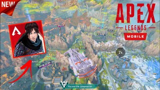 APEX LEGENDS MOBILE GAMEPLAY😍 My First Game!!