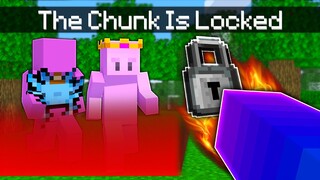 Minecraft Manhunt, But I Can Lock Chunks REMATCH...