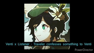 (M4M)Genshin Impact ASMR - Venti x Listener - Traveler confesses something to Venti