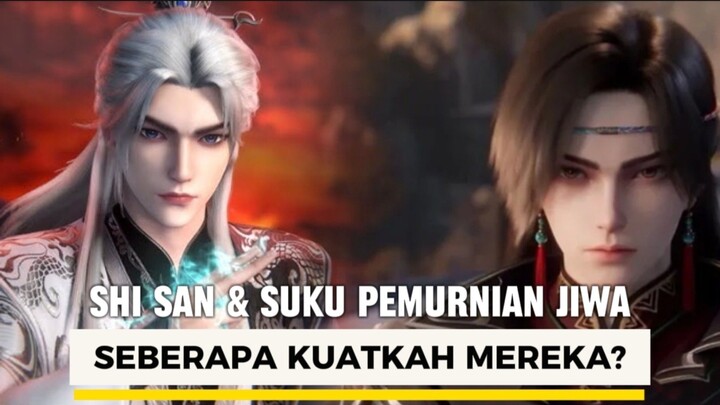 Wang Lin step 2 bertemu Shi San di suku pemurnian jiwa - renegade immortal eps terbaru