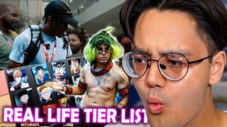 ANIME FANS DREHEN DURCH! Raafey REAGIERT auf REAL LIFE ANIME TIER LIST