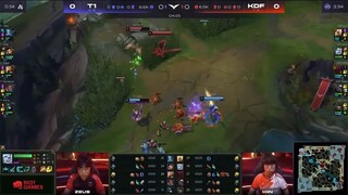 Highlights KDF vs T1 - Ván 1 _ LCK Mùa Hè 2022 _ Tuần 3 Ngày 1