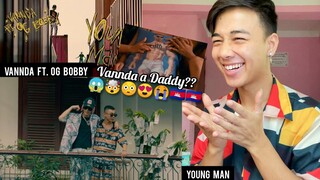 VANNDA - YOUNG MAN FEAT. OG BOBBY (OFFICIAL MUSIC VIDEO) | REACTION