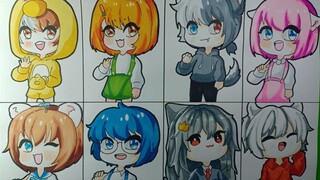 How To Draw Cute Vẽ Hero Team Đẹp Và Dễ Thương