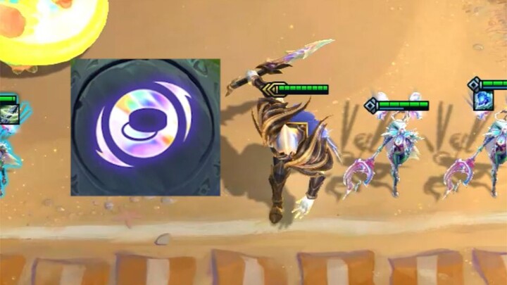 Opponent: "We haven't even met for a round, how come you're so strong?"