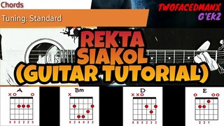 Siakol - Rekta (Guitar Tutorial)